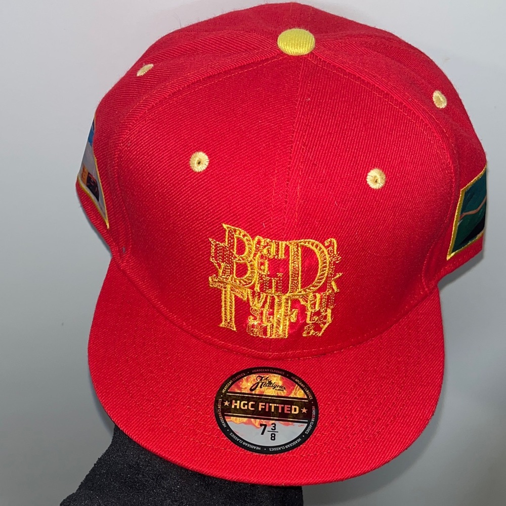 Kanye West My Beautiful Dark Twisted Fantasy Embroidered Fitted Hat 🧢 - Picture 8 of 8